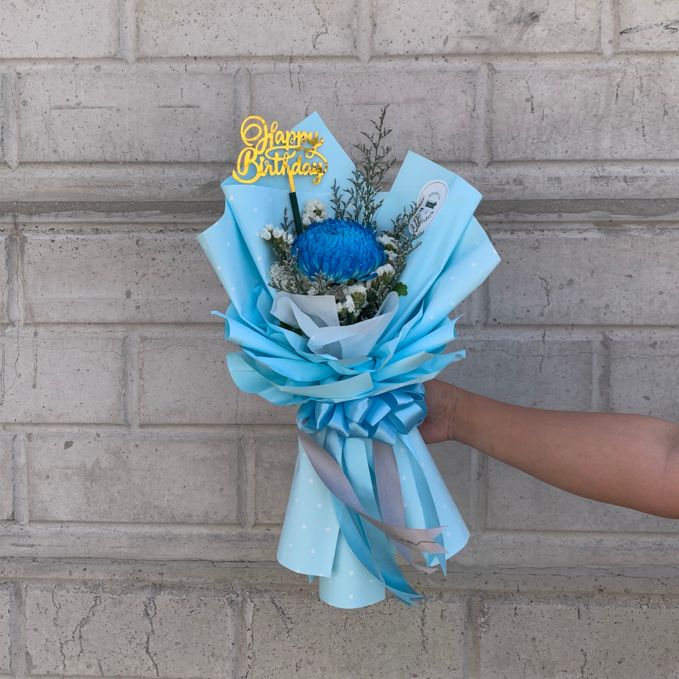 Fresh custom flower bouquet arranged by Burgundy Flowers and Gifts in Torrance CA
